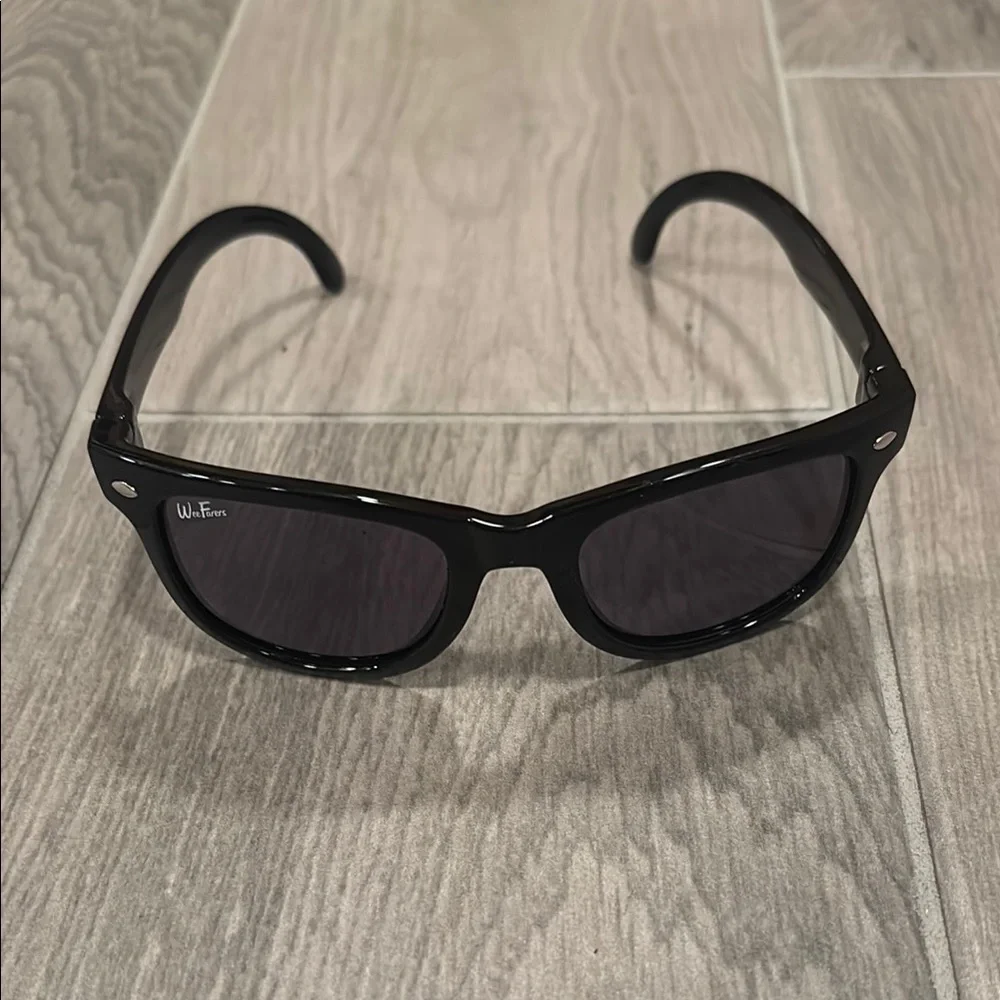 Wee Farers Boys Black Sunglasses